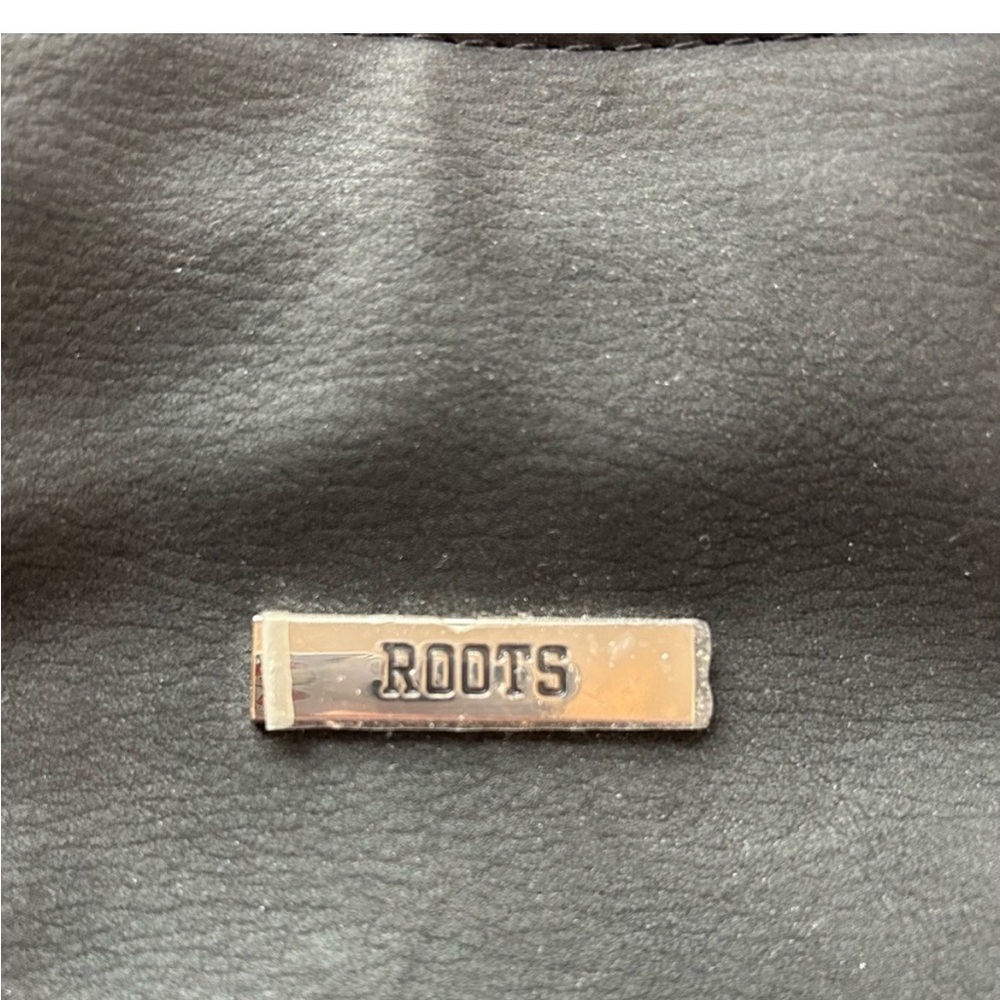 ROOTS Genuine Leather Florence Hobo Bucket Purse/Bag-Black-NWOT 🖤 - Picture 11 of 14